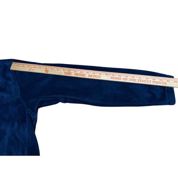NWT!! "COLUMBIA" Men's Navy Blue Zip Up Fleece SZ L Lightweight MSRP-65.00 - Picture 8 of 9